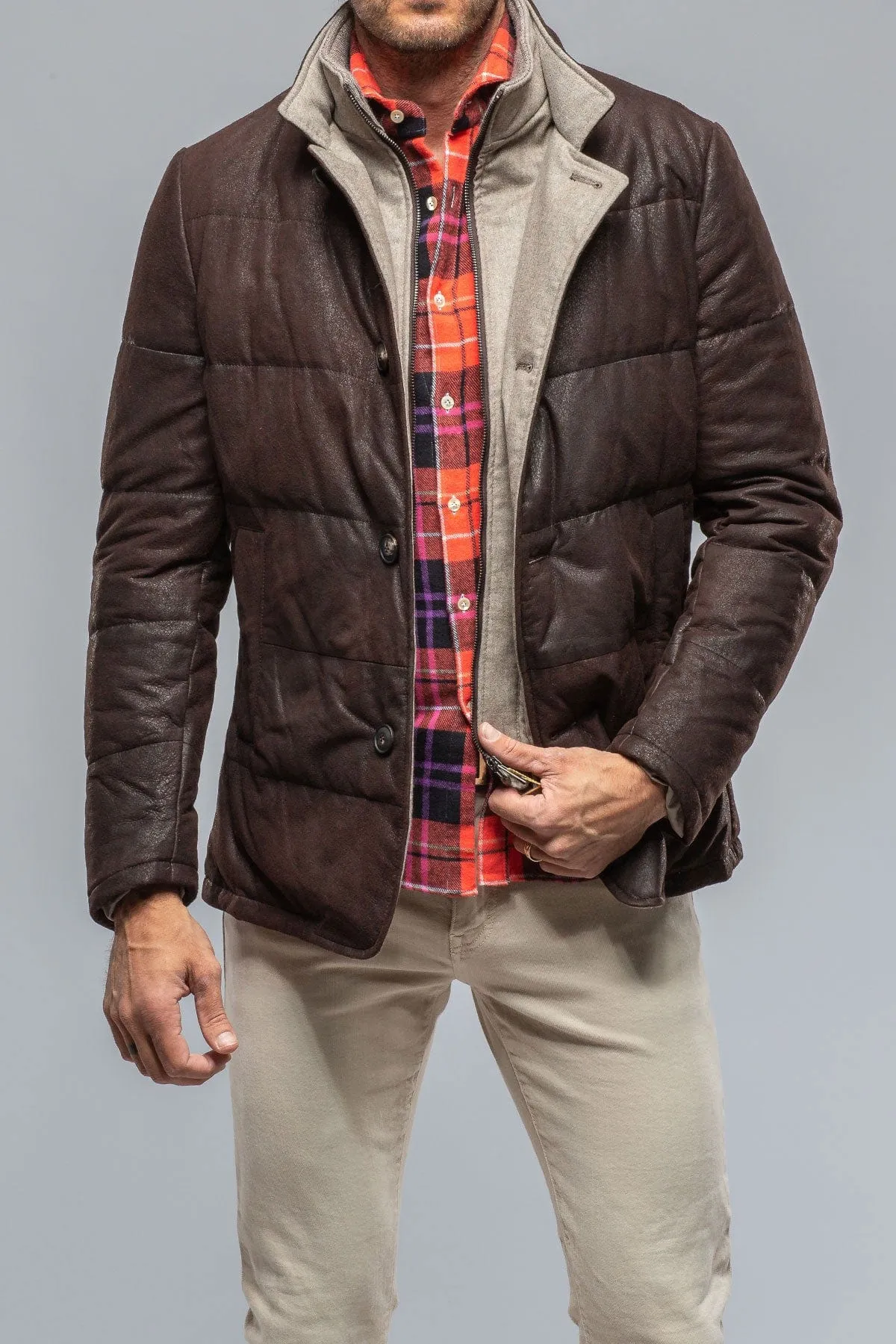 Veleta Insulated Suede Jacket