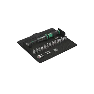 Wera Bicycle Set Torque 1 Click-Torque Wrench - Textile Box   Sockets