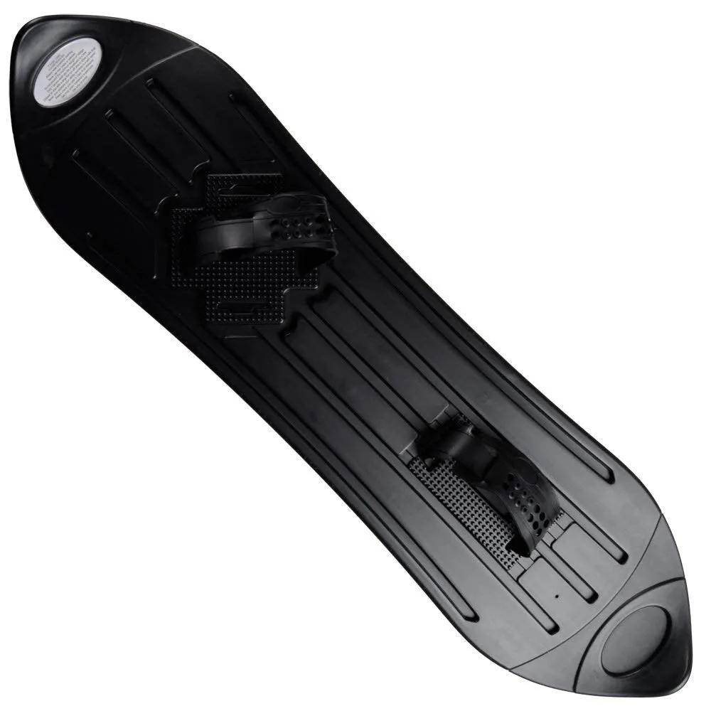 White Out Snowboard - BLACK