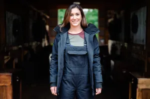 Winter Insulated Riding Jacket - Caviar