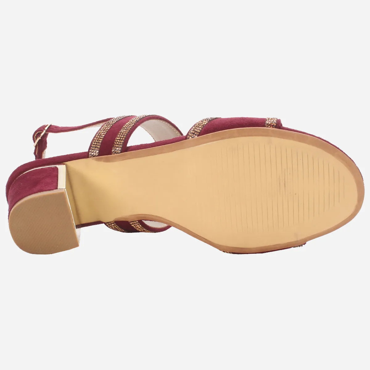 Women "CHAPIN" Shimmery Open Toe Sandals
