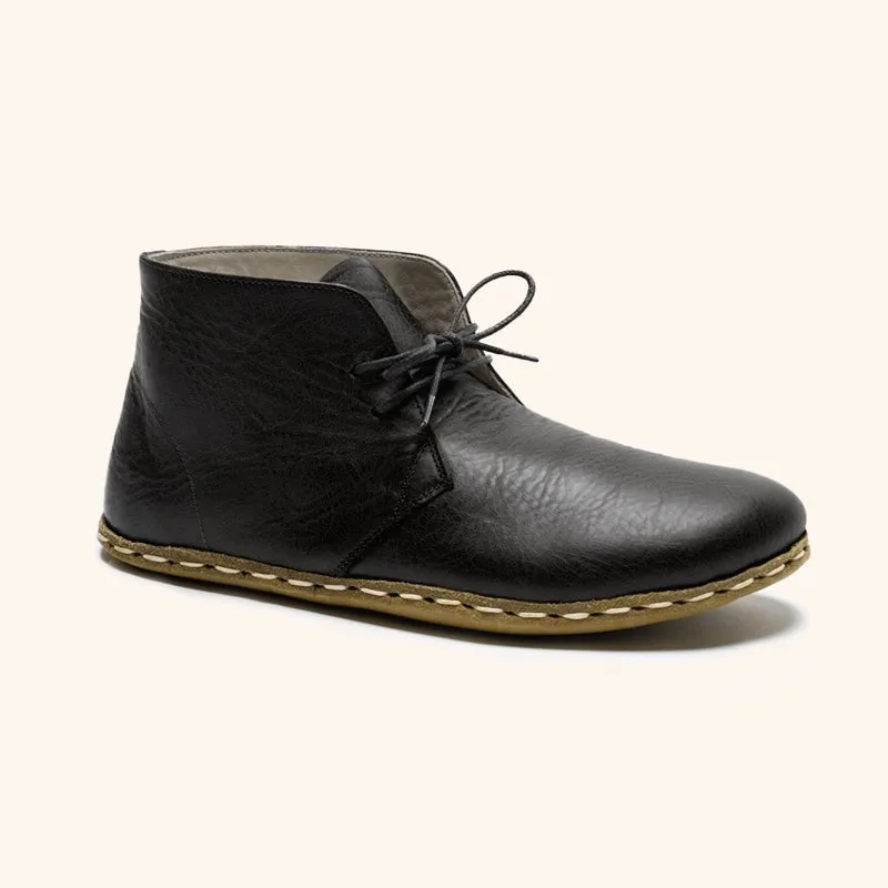 Women's Barefoot Chukka Boots for Grounding & Earthing