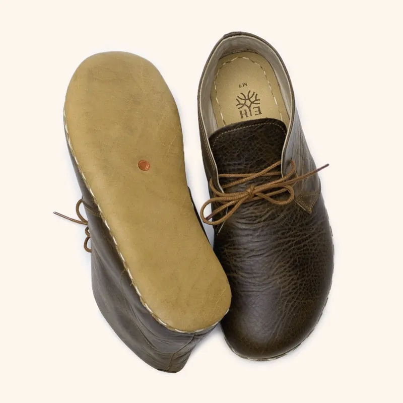 Women's Barefoot Chukka Boots for Grounding & Earthing