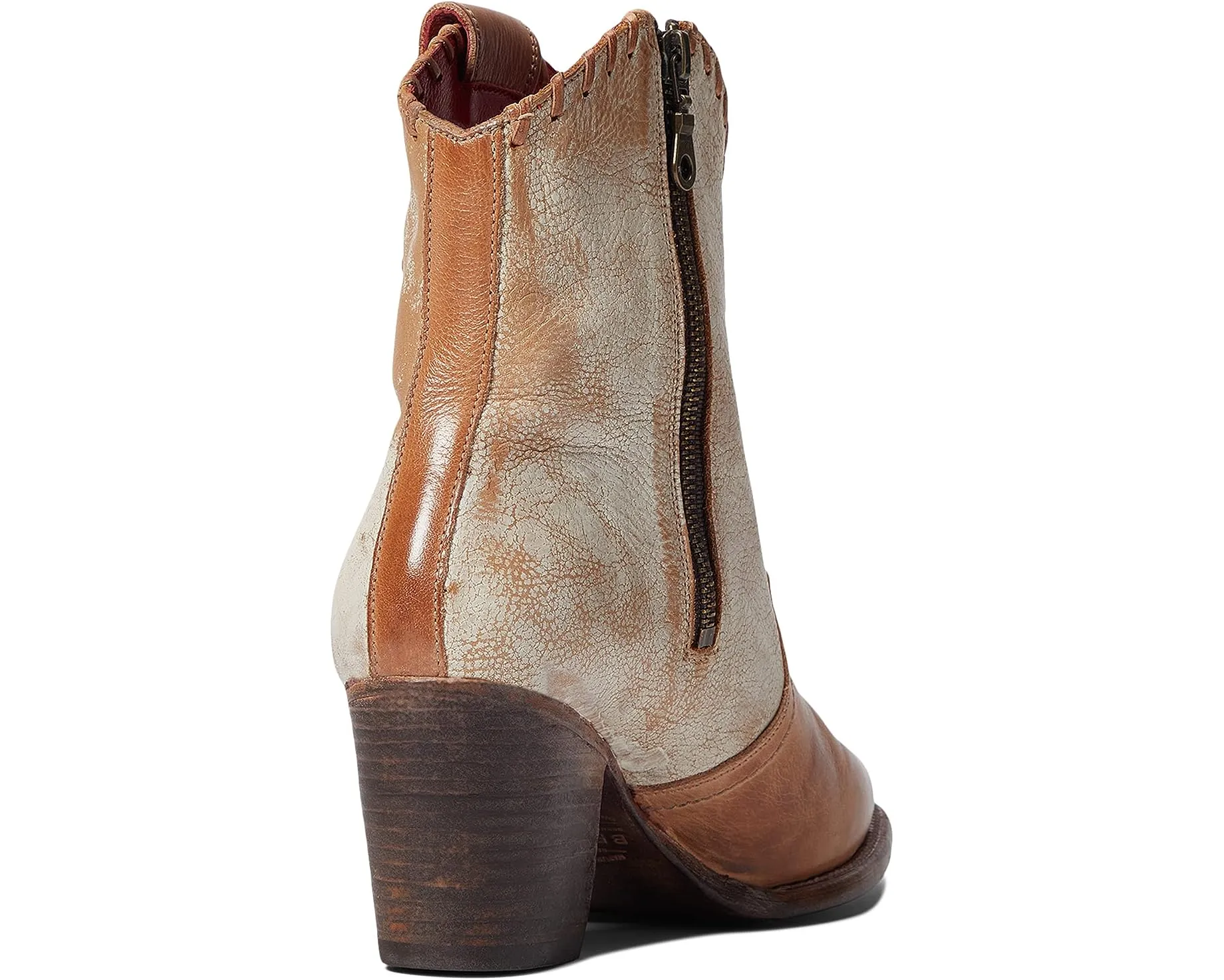 Women's Bed Stü | Baila II Western Style Ankle Boots | Tan Rustic