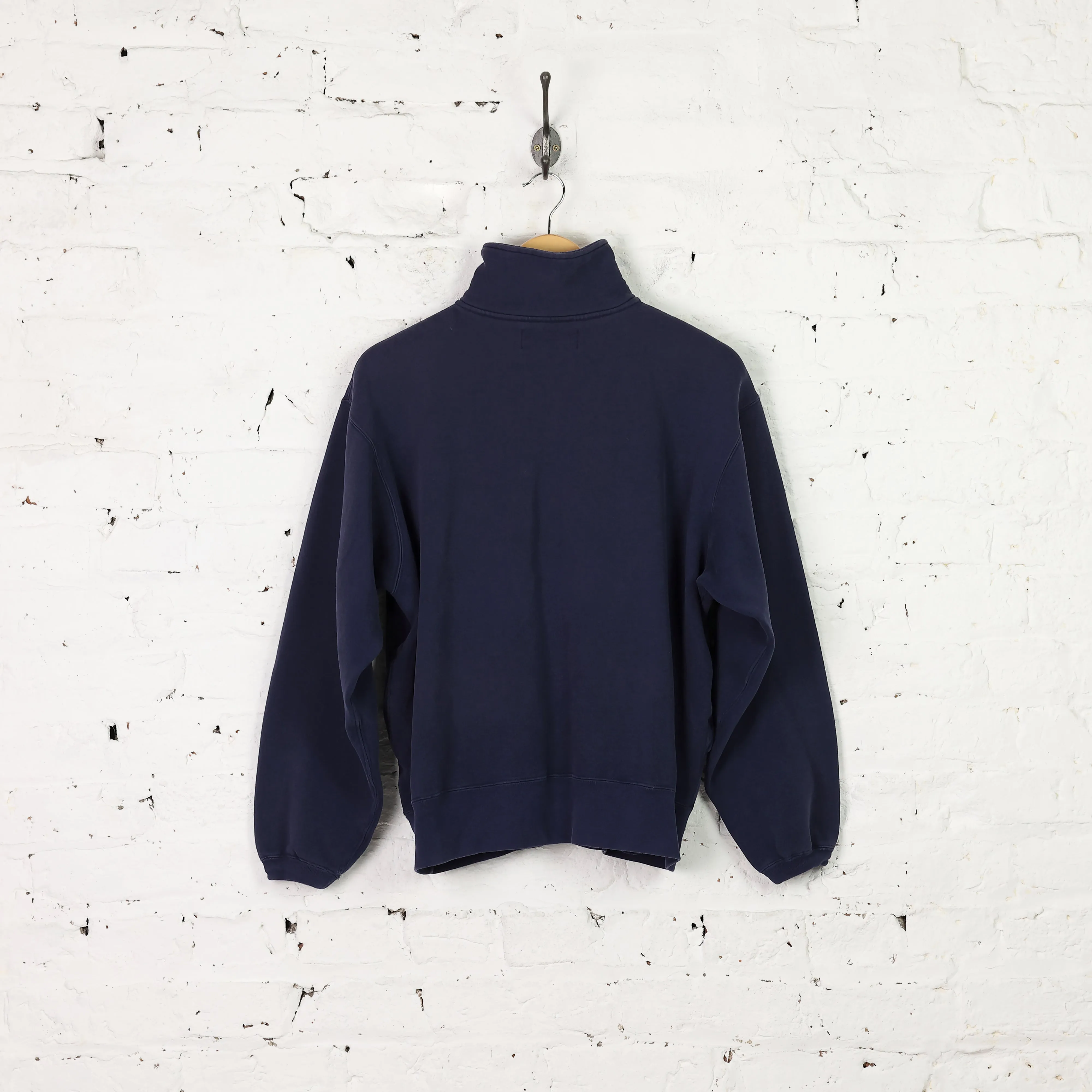 Womens Polo Sport Ralph Lauren 1/4 Zip Sweatshirt - Blue - Womens M