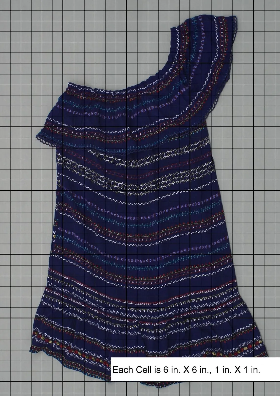 Xhilaration Women's One-Shoulder Shift Dress Navy XS
