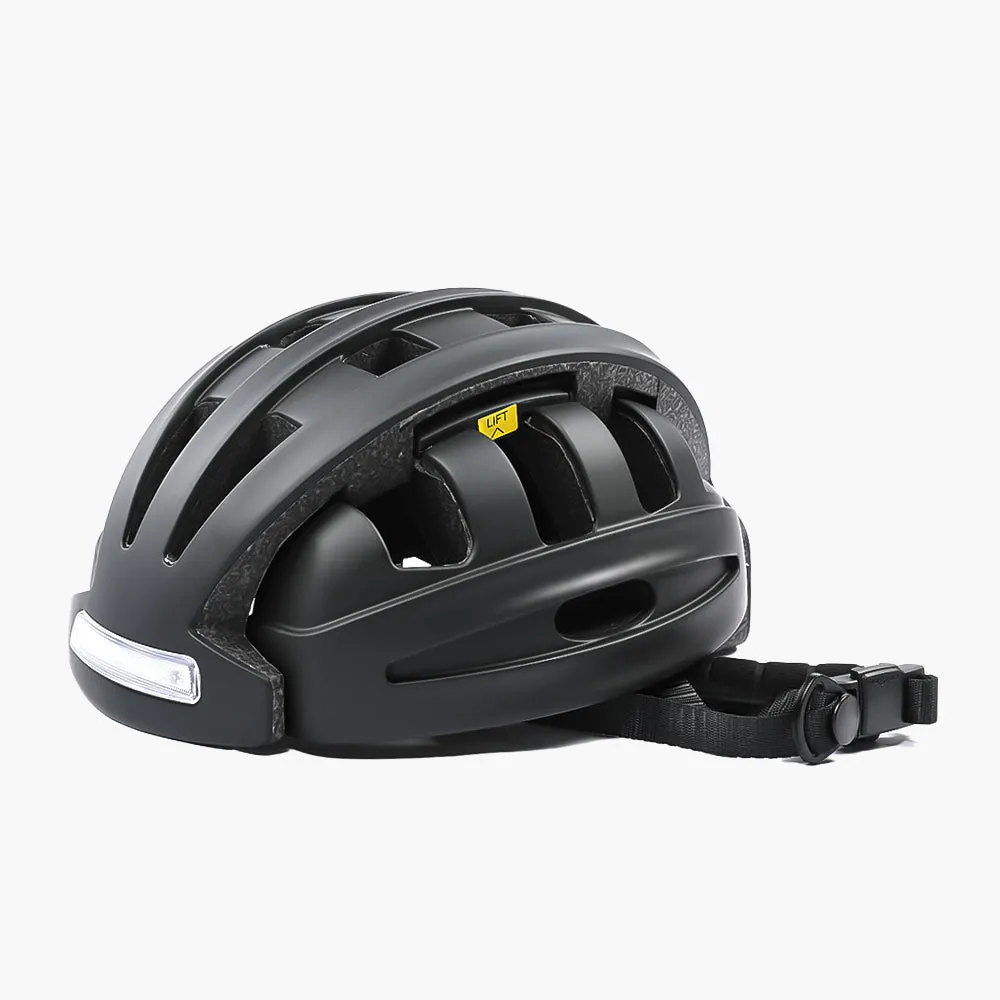 Zusammenklappbarer Fahrradhelm für Erwachsene mit Beleuchtung
