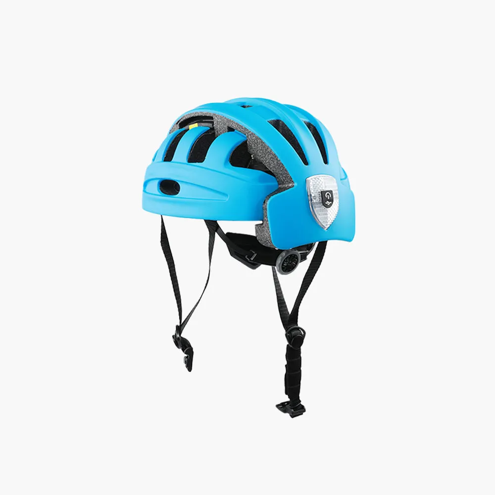 Zusammenklappbarer Fahrradhelm für Erwachsene mit Beleuchtung