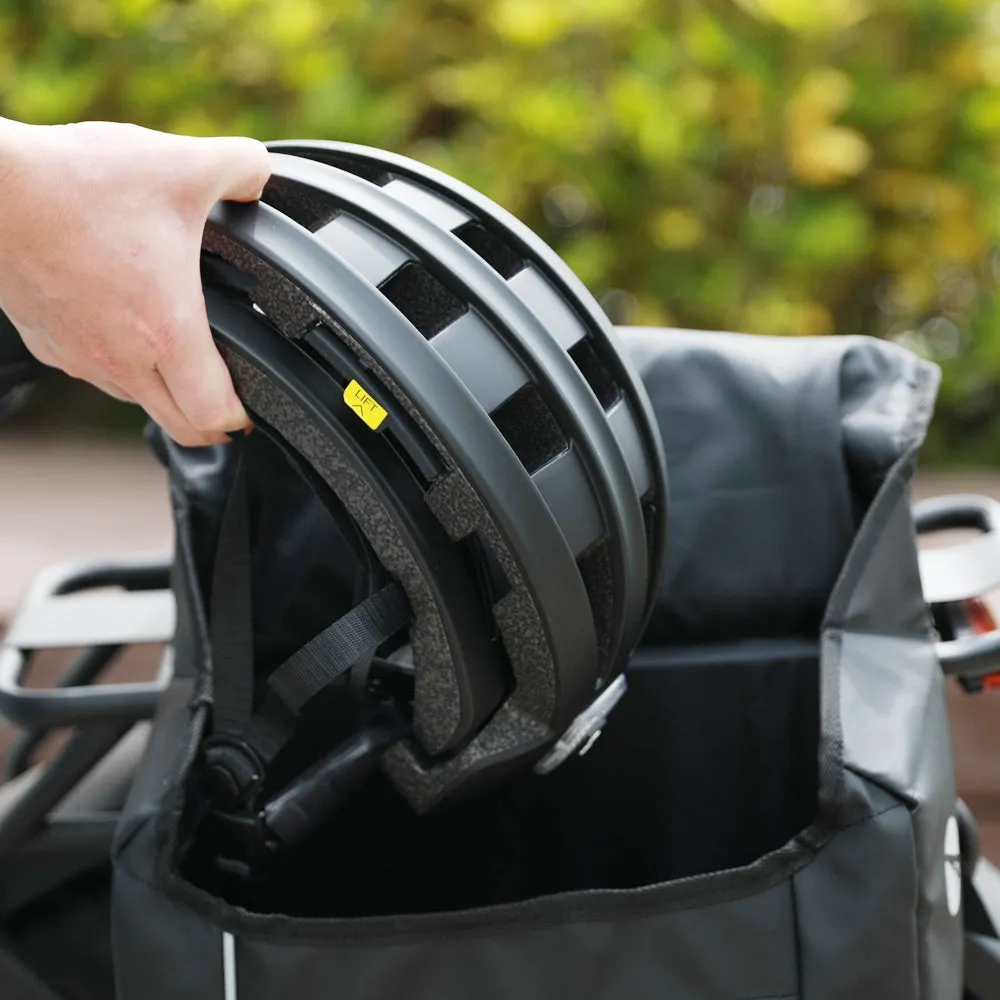 Zusammenklappbarer Fahrradhelm für Erwachsene mit Beleuchtung