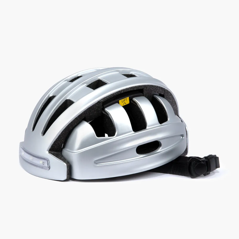 Zusammenklappbarer Fahrradhelm für Erwachsene mit Beleuchtung